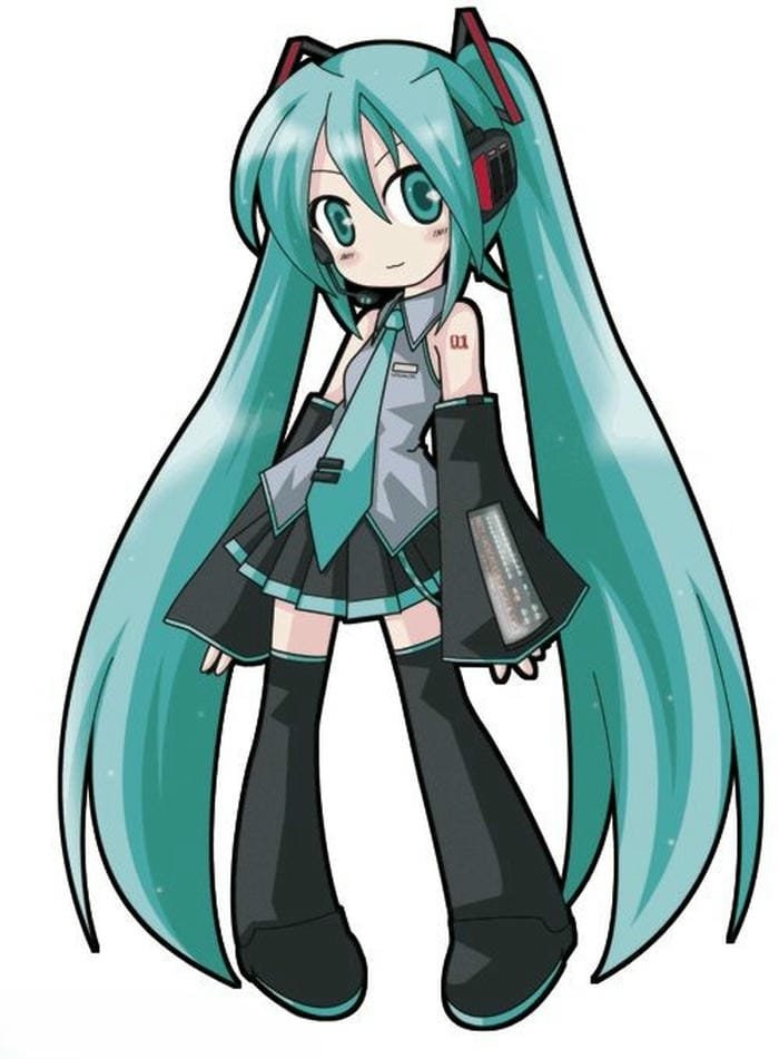 miku chibi cực đáng yêu