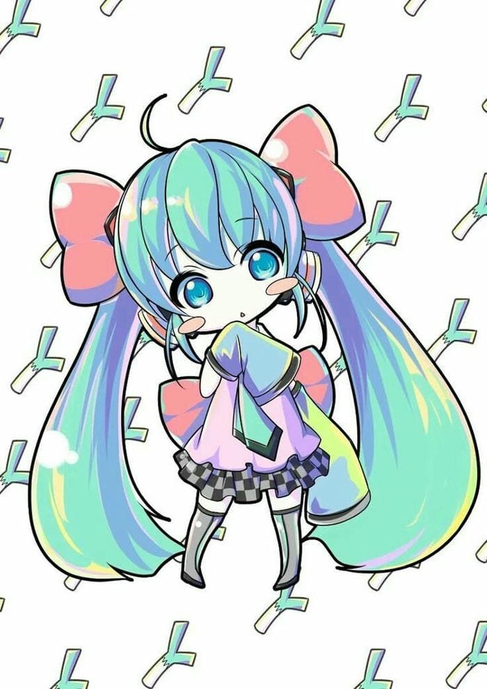 miku chibi cực đẹp