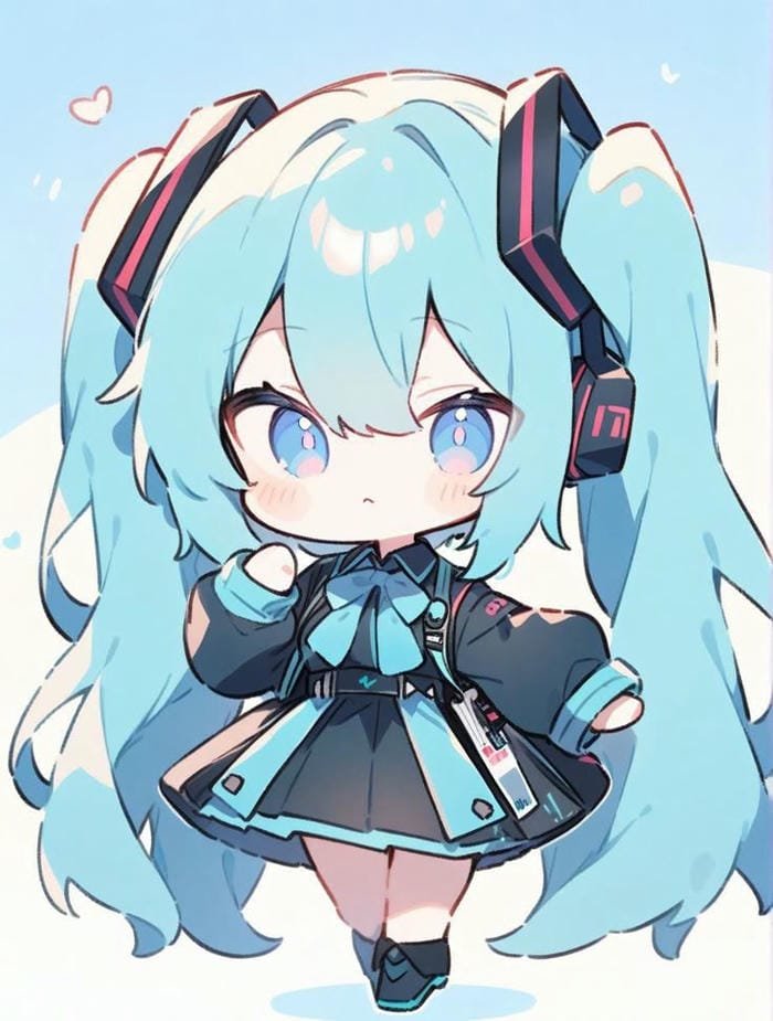 miku chibi cute nhất