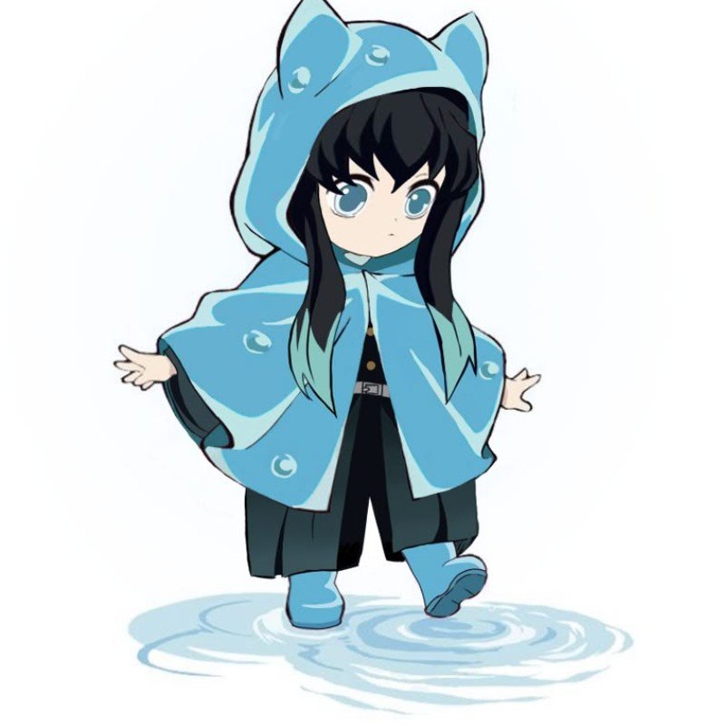 muichiro chibi đáng yêu