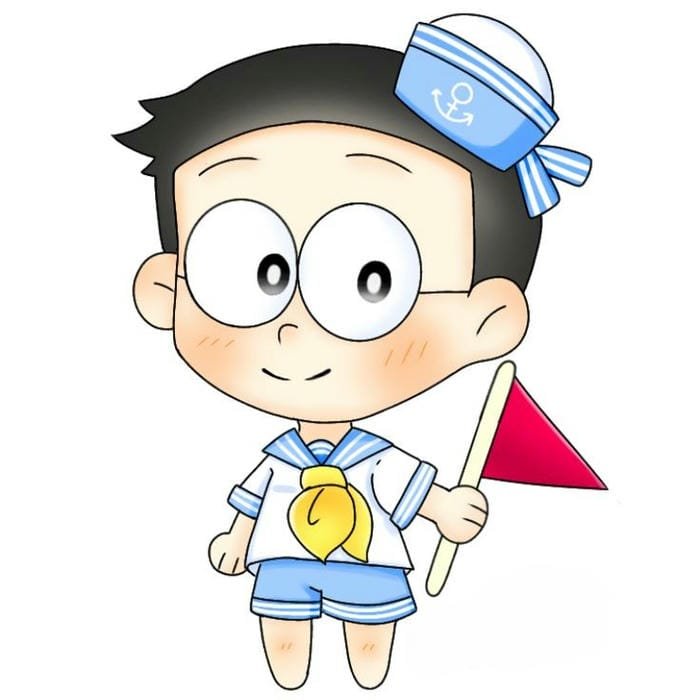 nobita cute chibi dễ thương