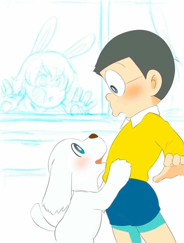 nobita cute chibi siêu đẹp