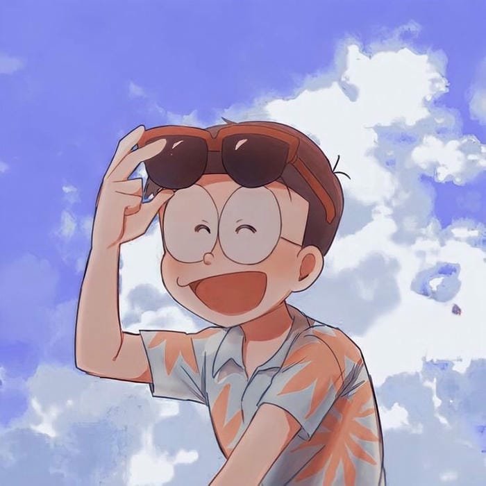 nobita cute chibi vui vẻ