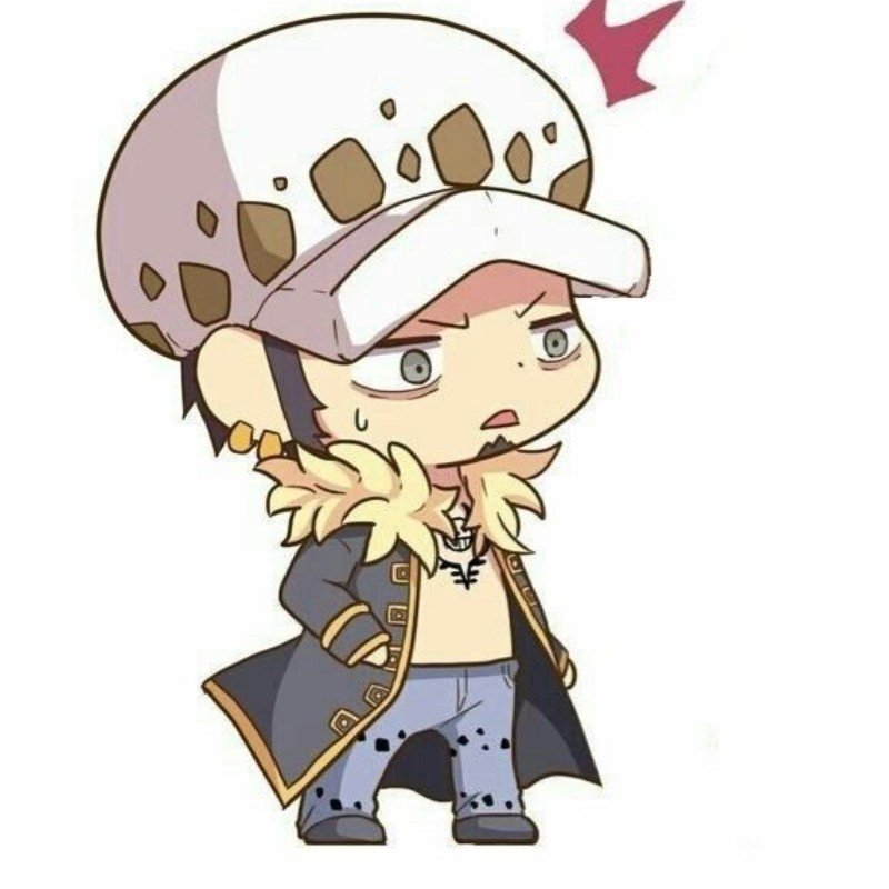 one piece chibi siêu dễ thương
