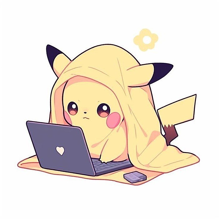 pikachu chibi cực cute