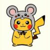Tuyển tập những hình ảnh Pikachu chibi cute dễ thương nhất