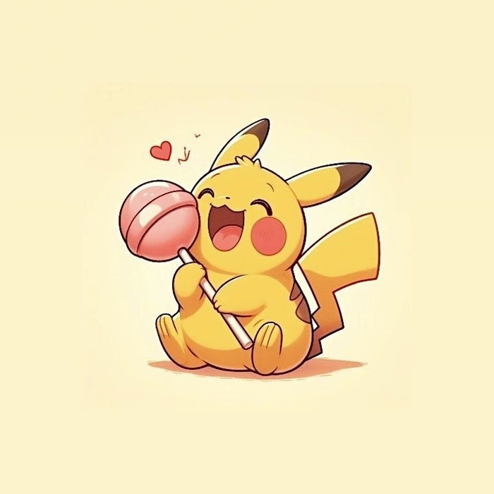 pikachu chibi đáng yêu nhất