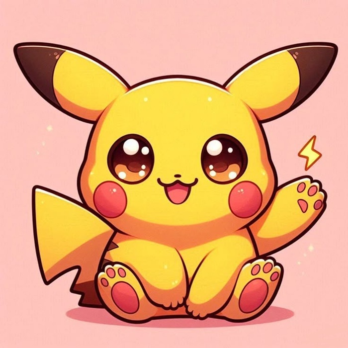 pikachu chibi đẹp