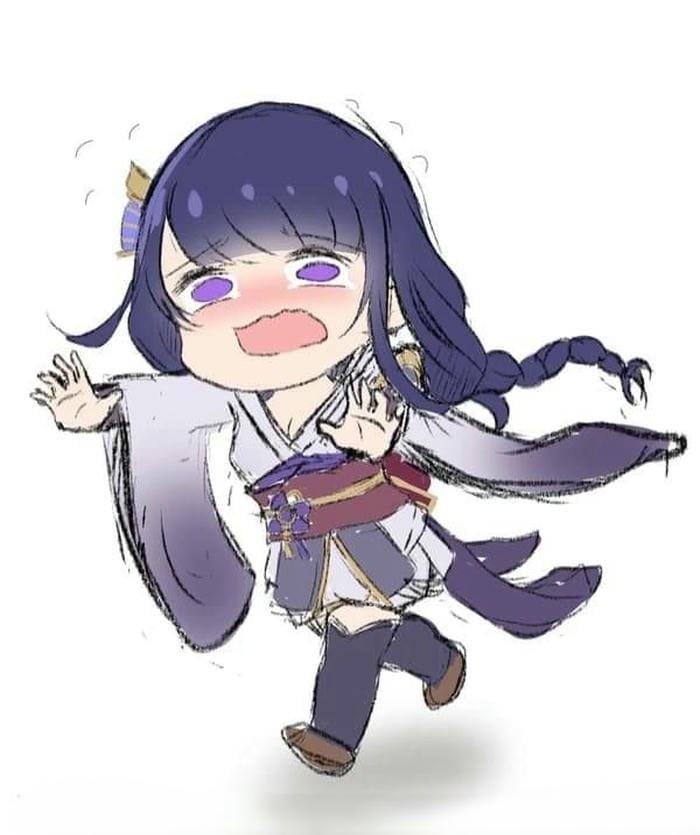 raiden shogun chibi đáng yêu nhất