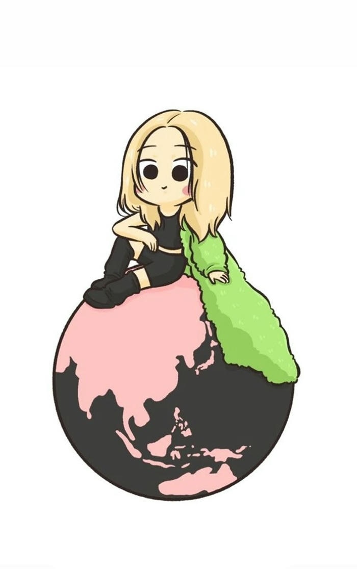 rosé chibi cute