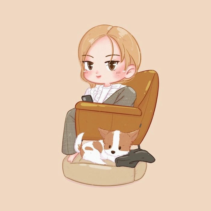 rosé chibi đáng yêu nhất
