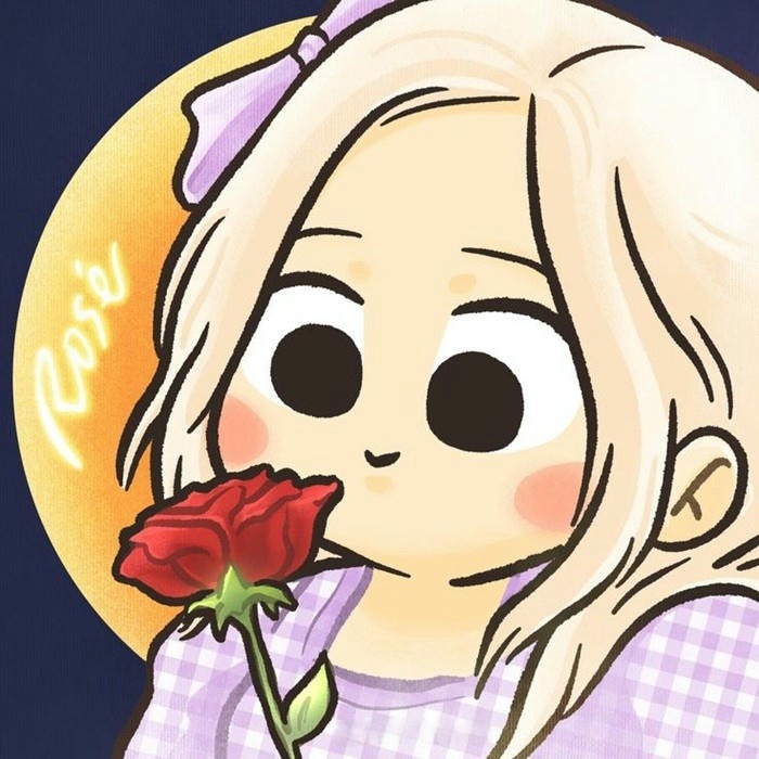 rosé chibi xinh