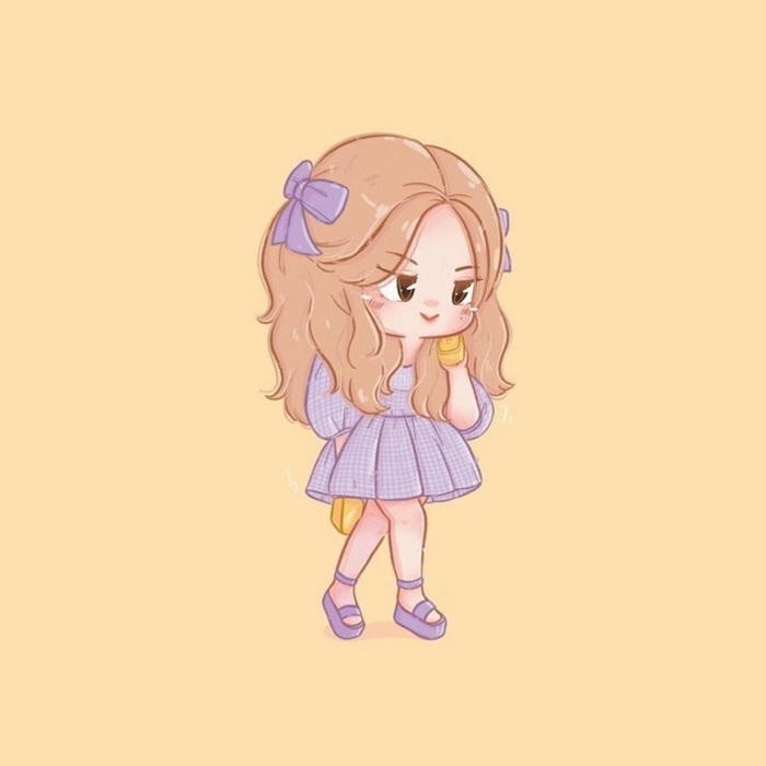 rosé chibi xinh cực