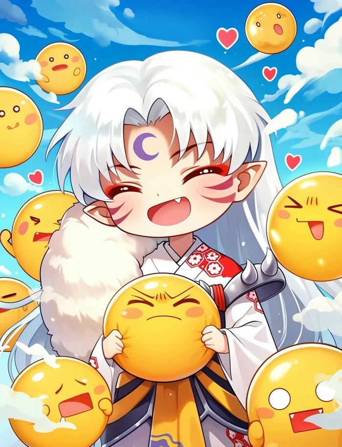 sesshomaru chibi dễ thương