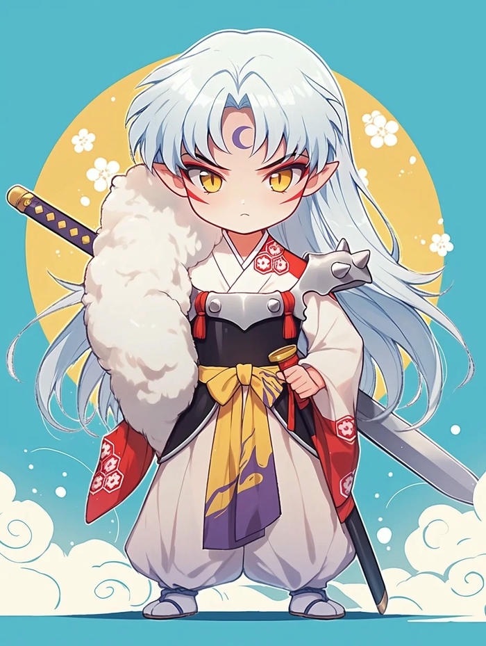 sesshomaru chibi ngầu