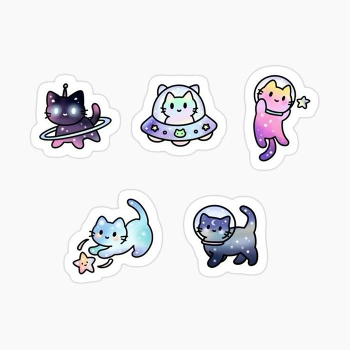sticker chibi cực đáng yêu