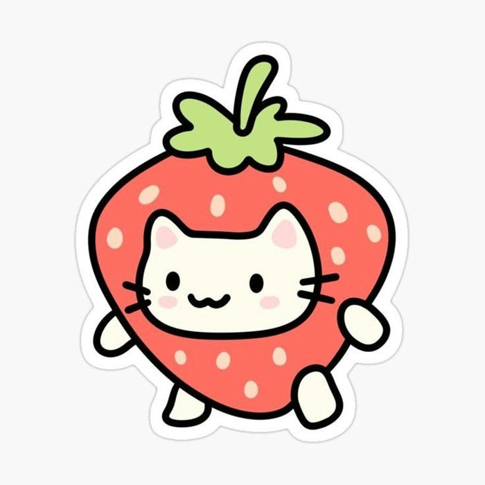 sticker chibi dễ thương cực