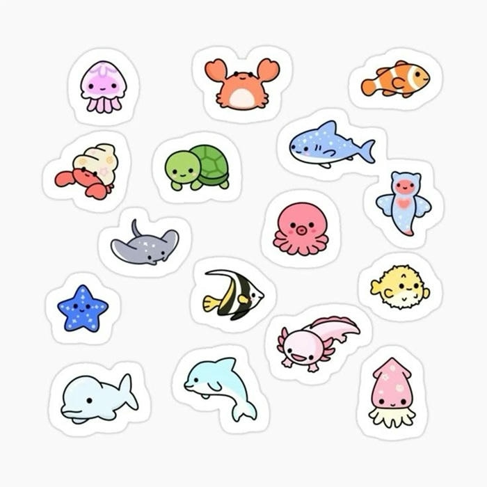 sticker chibi đẹp