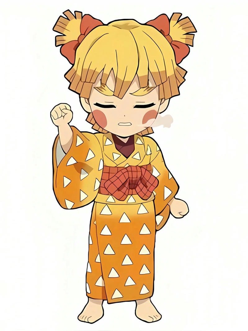 zenitsu chibi hd