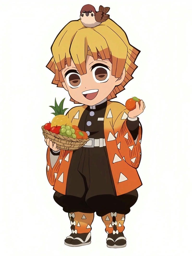 zenitsu chibi siêu đẹp