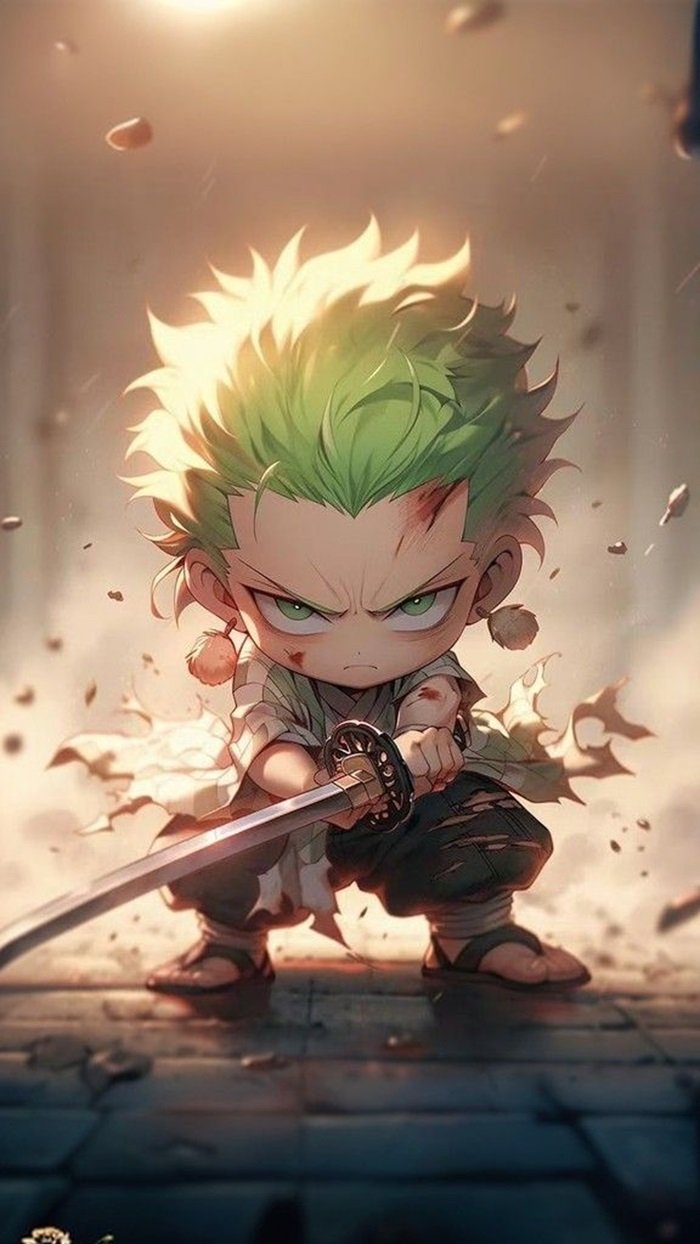 zoro chibi 3k chất