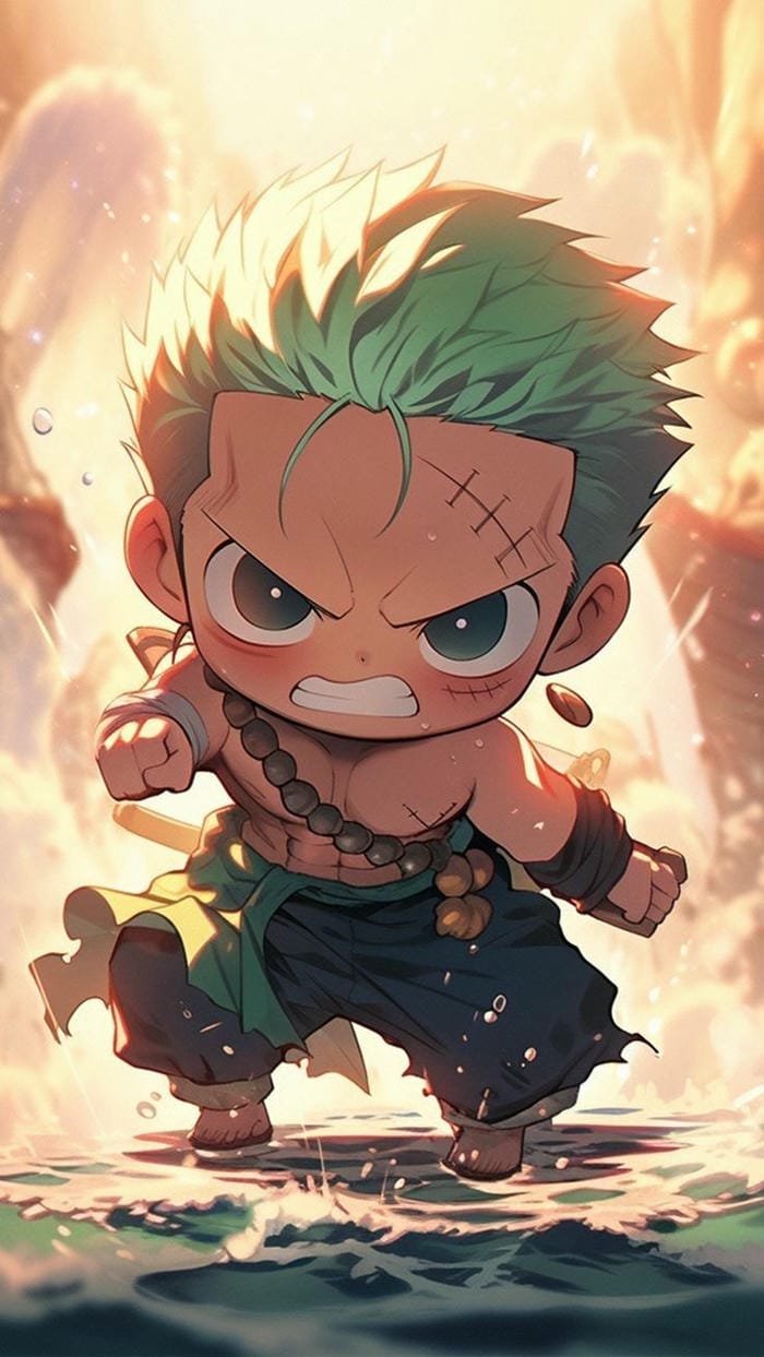 zoro chibi 3k đẹp