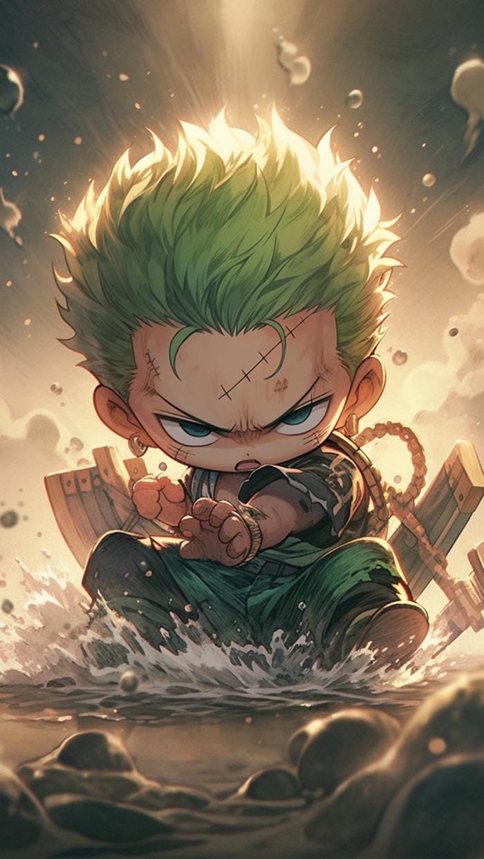 zoro chibi cực chất