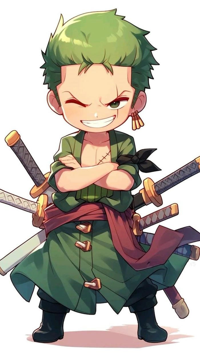 zoro chibi cực ngầu