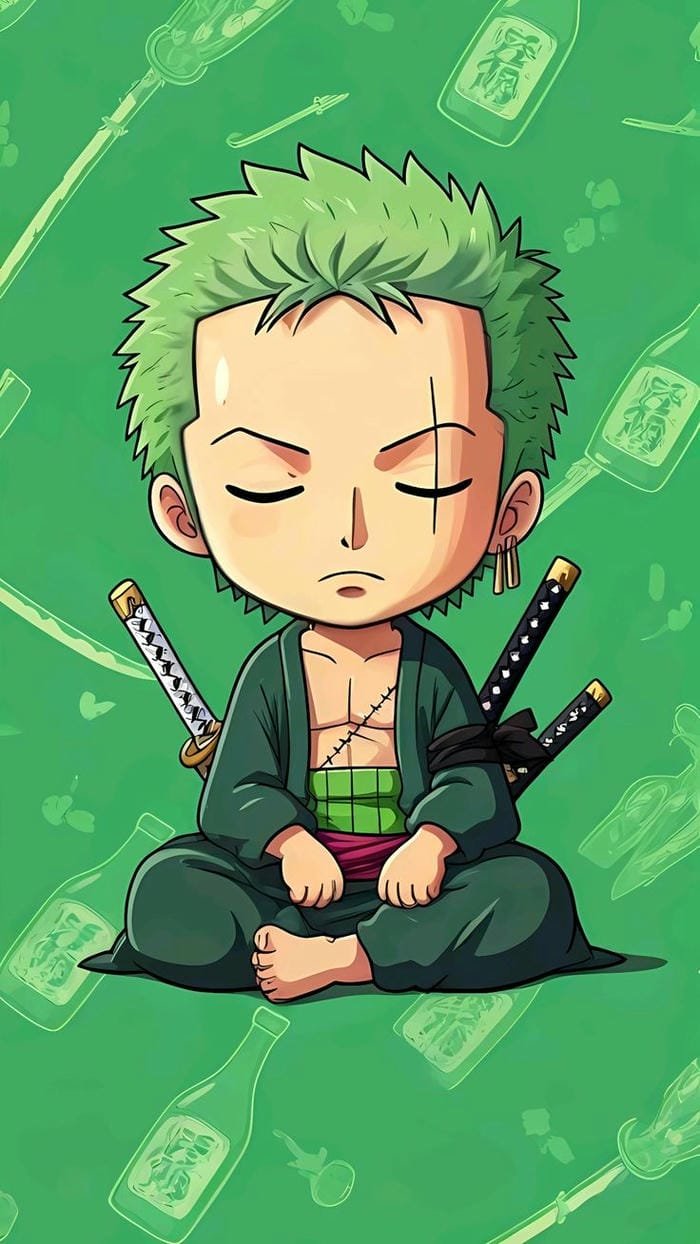 zoro chibi cute