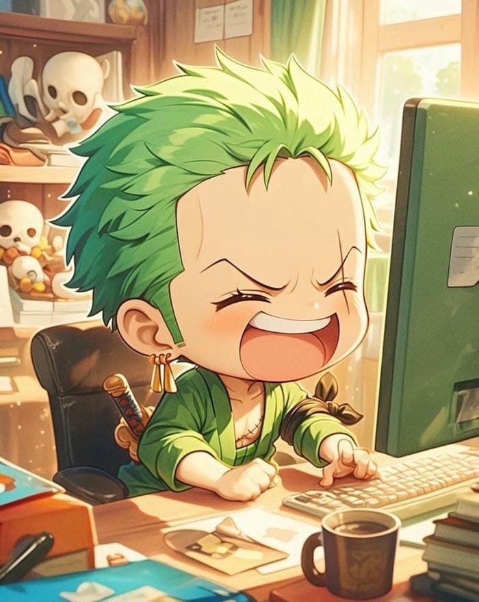 zoro chibi đáng yêu