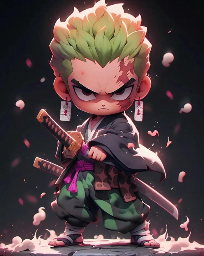 zoro chibi đẹp nhất